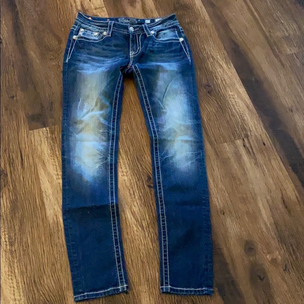Used Miss Me Signature Rise skinny Jeans